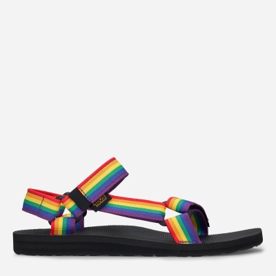 Pánské Turistické Sandály Teva Original Universal Rainbow Pride Viacfarebný / Černé - CZ958682